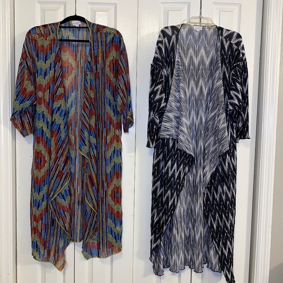 Lularoe size large kimono lot like new - Picture 1 of 6